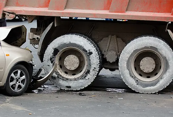 Car Crash in a Company Vehicle